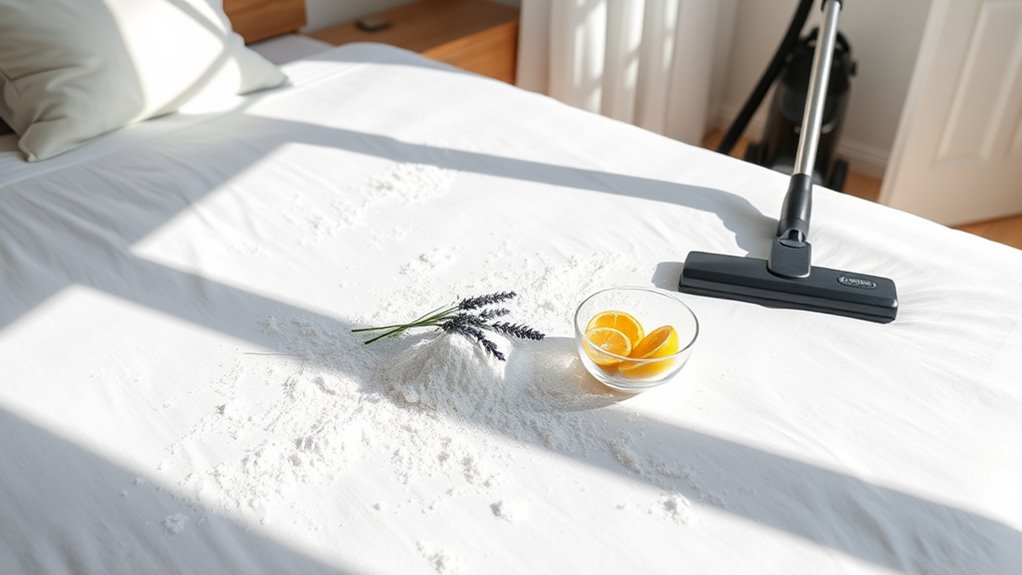 absorb odors freshen mattress