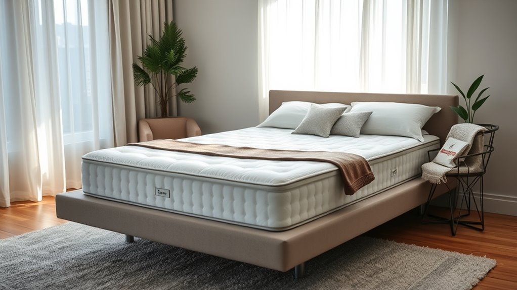 adaptable mattress for combination sleepers