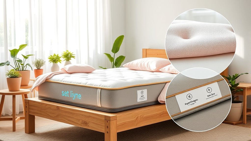 allergen free mattress selection