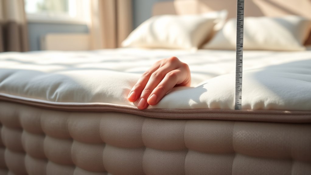 assess mattress for comfort