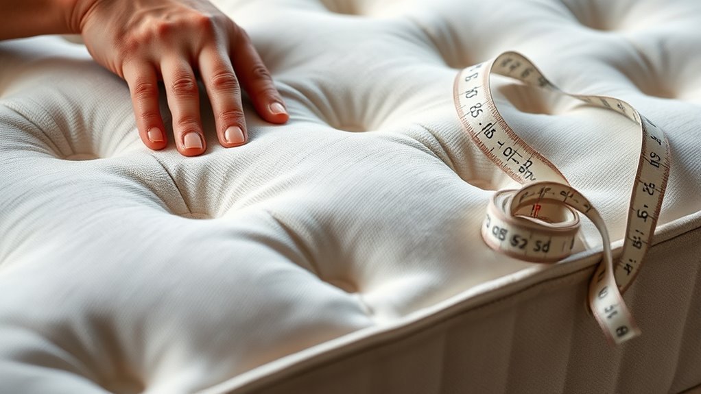 assess mattress sag severity