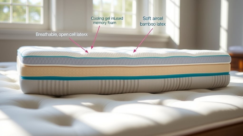 breathable mattress construction techniques