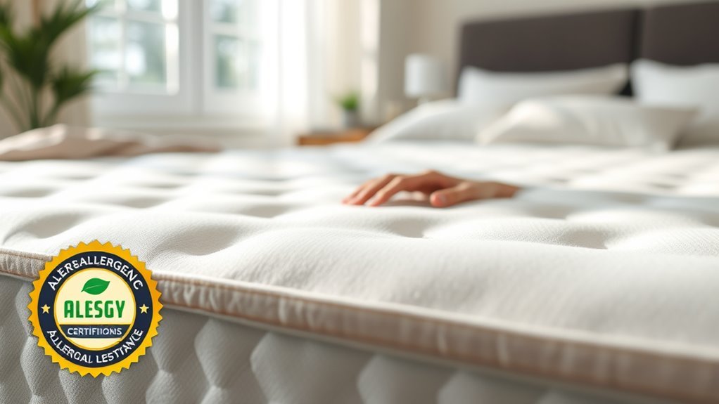 certified allergen resistant mattresses