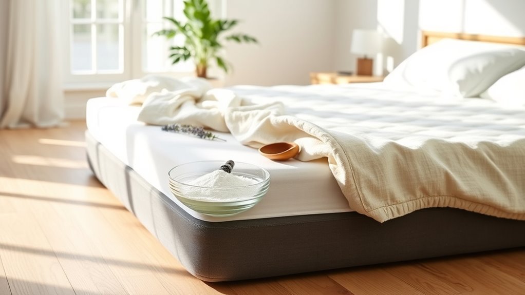 chemical free latex mattress cleaning