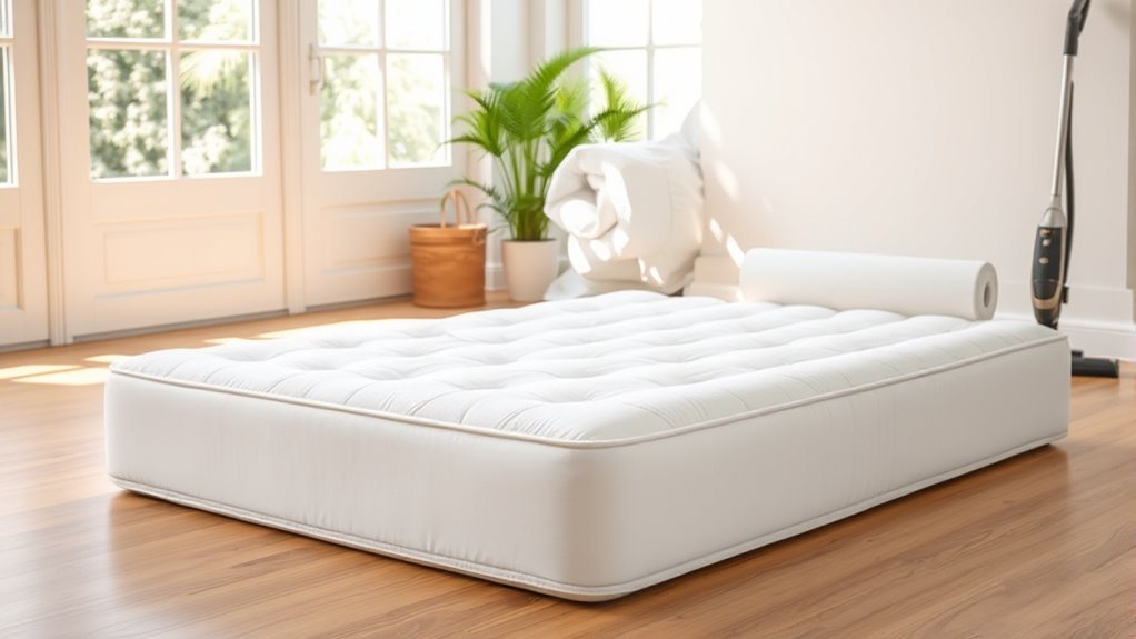 clean and prepare mattress