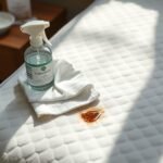 clean hybrid mattress spills