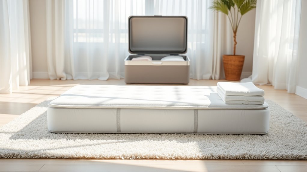 clean mattress before storage