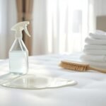 clean mattress liquid spills