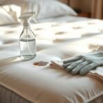 clean pet urine mattress