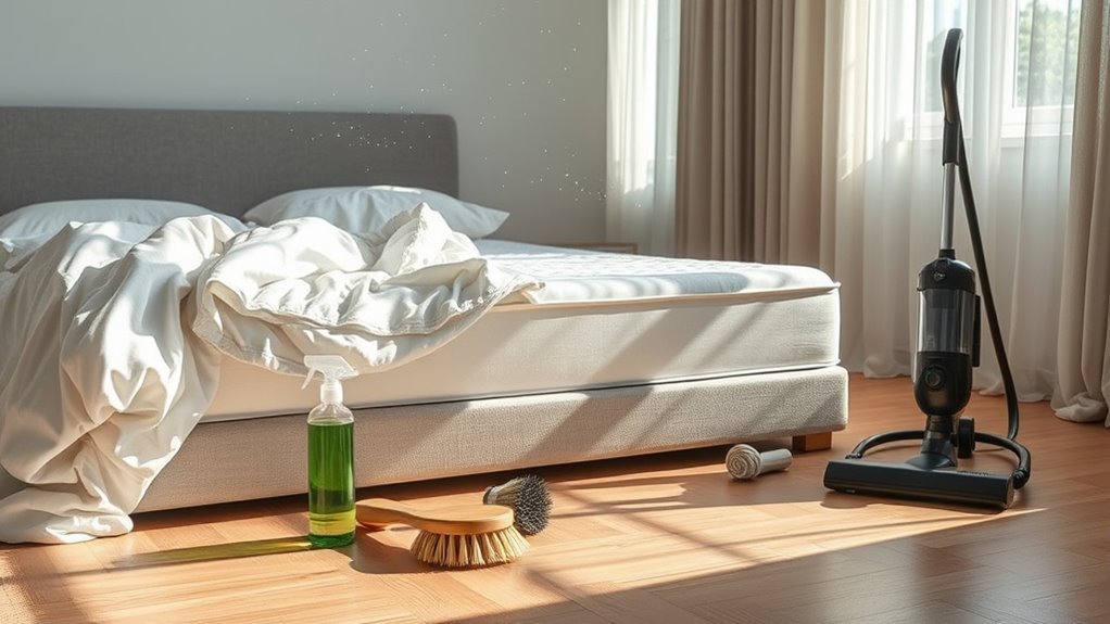 cleaning memory foam mattress