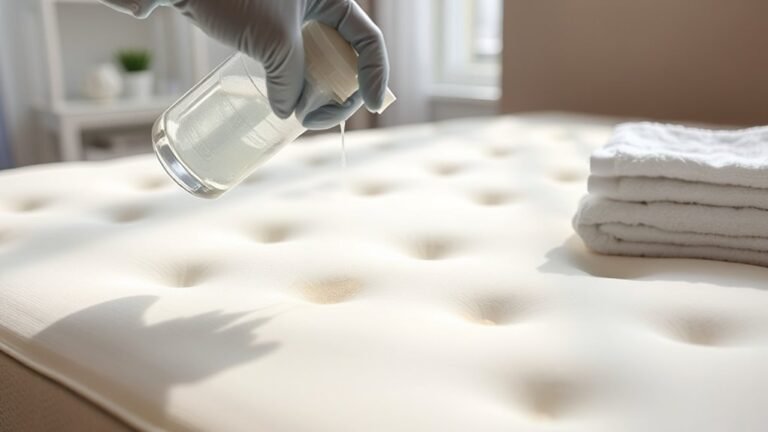 cleaning sweat stains mattress