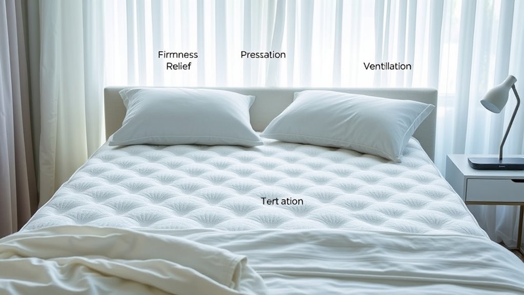 comfort support alignment breathability