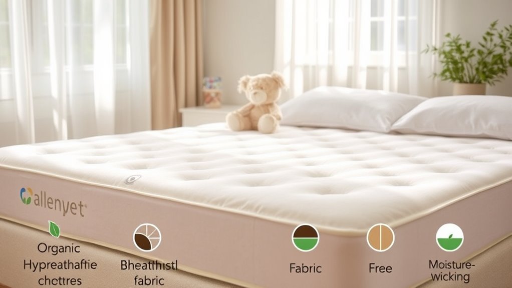 comfortable supportive hypoallergenic cotton mattress