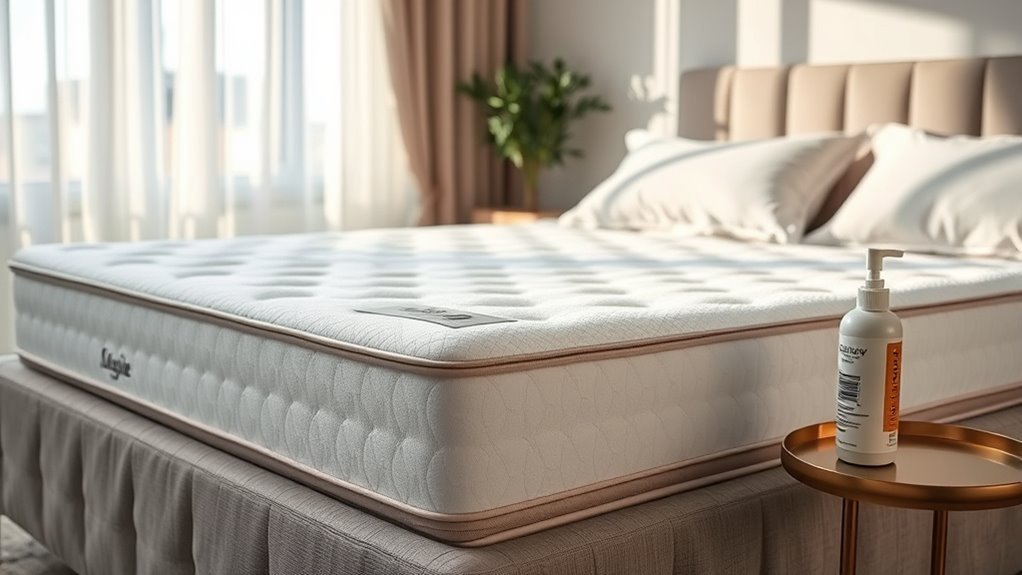 comfortable supportive mattress materials