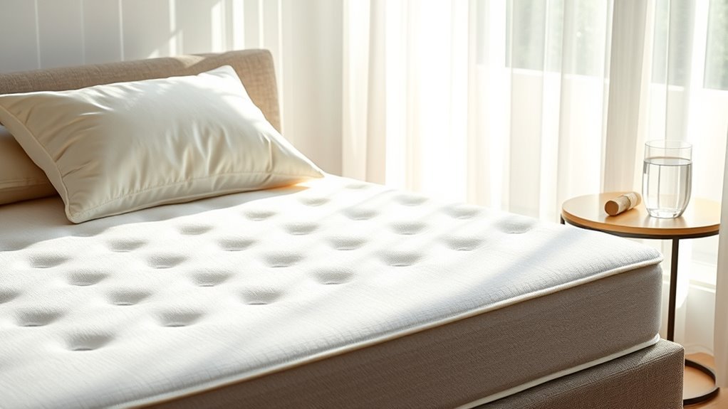 cooling mattress for reflux