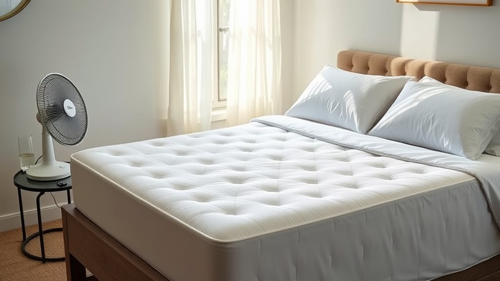 cooling mattress for stomach sleepers