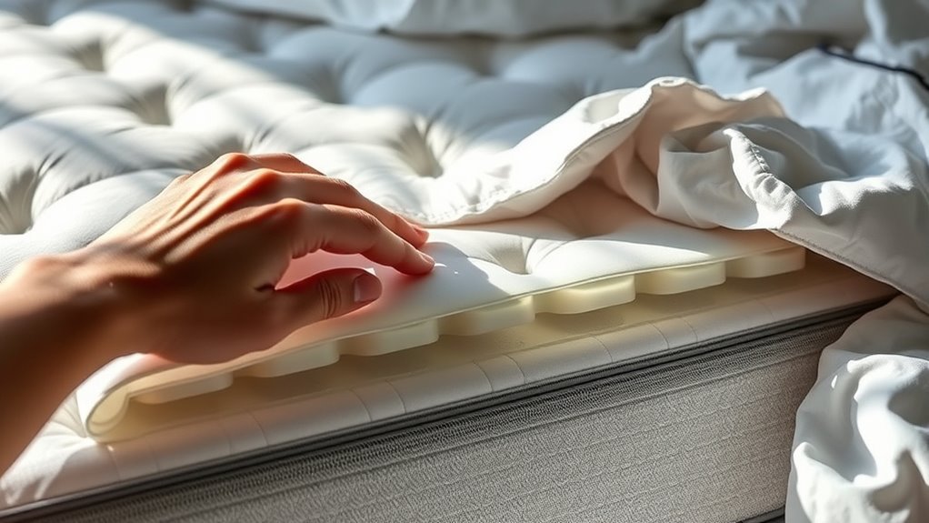 cooling mattress material evaluation