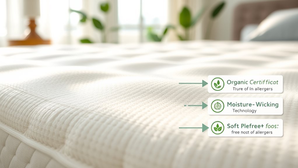 cotton mattress features checklist