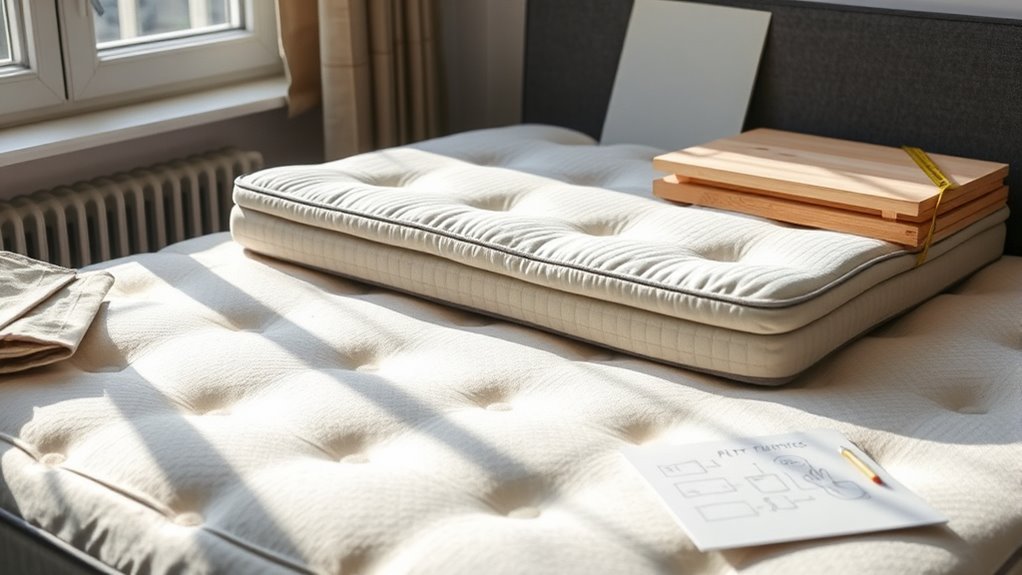 evaluate mattress support quality