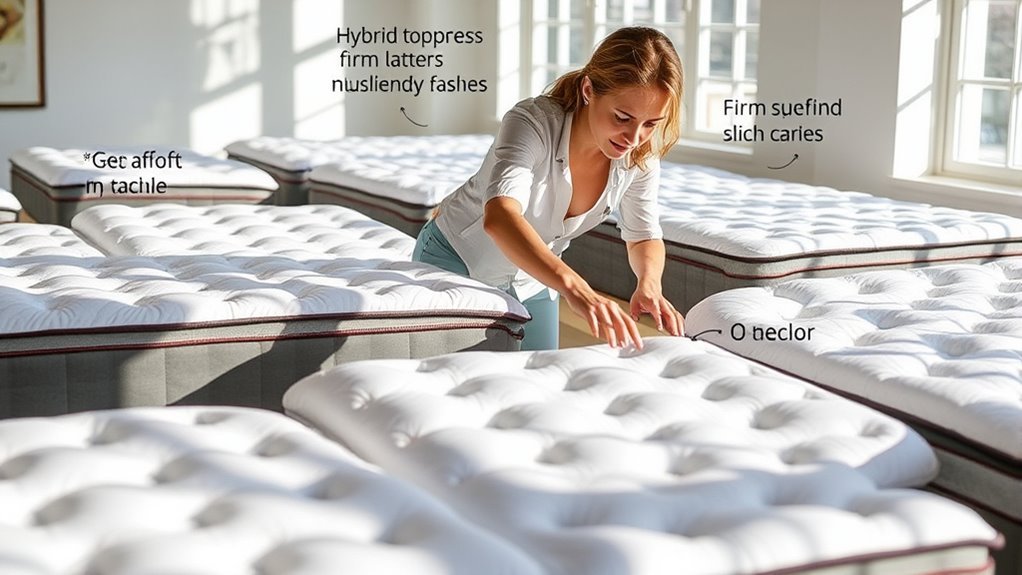 firmness level preference evaluation