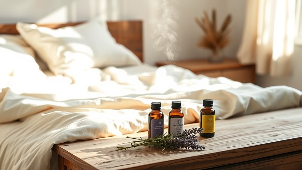 fresh mattress with essential oils