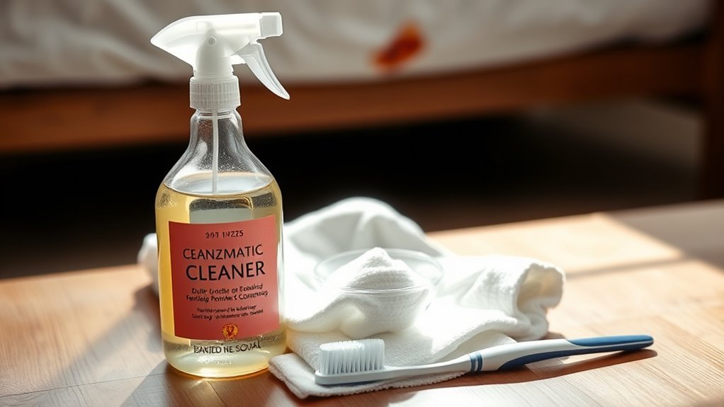 gather cleaning supplies essentials