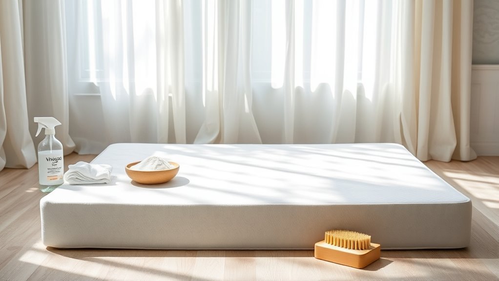 gather supplies strip bedding