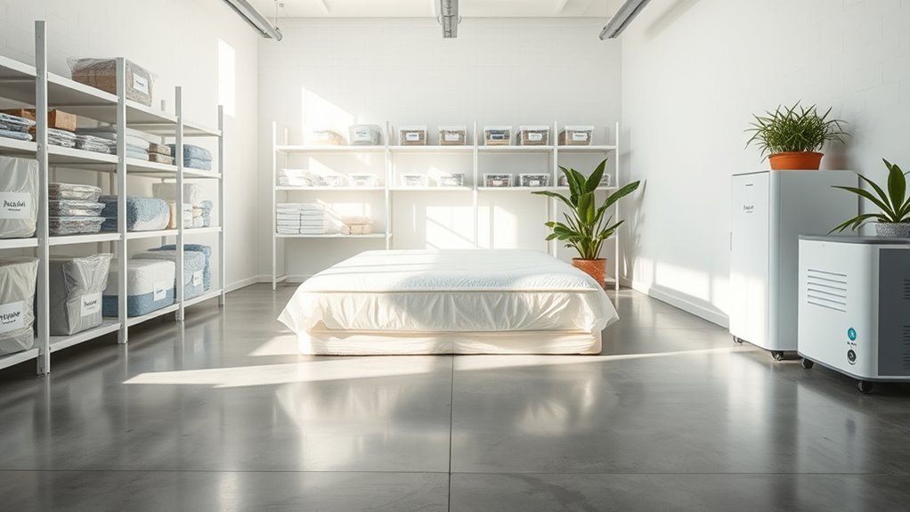 ideal mattress storage conditions