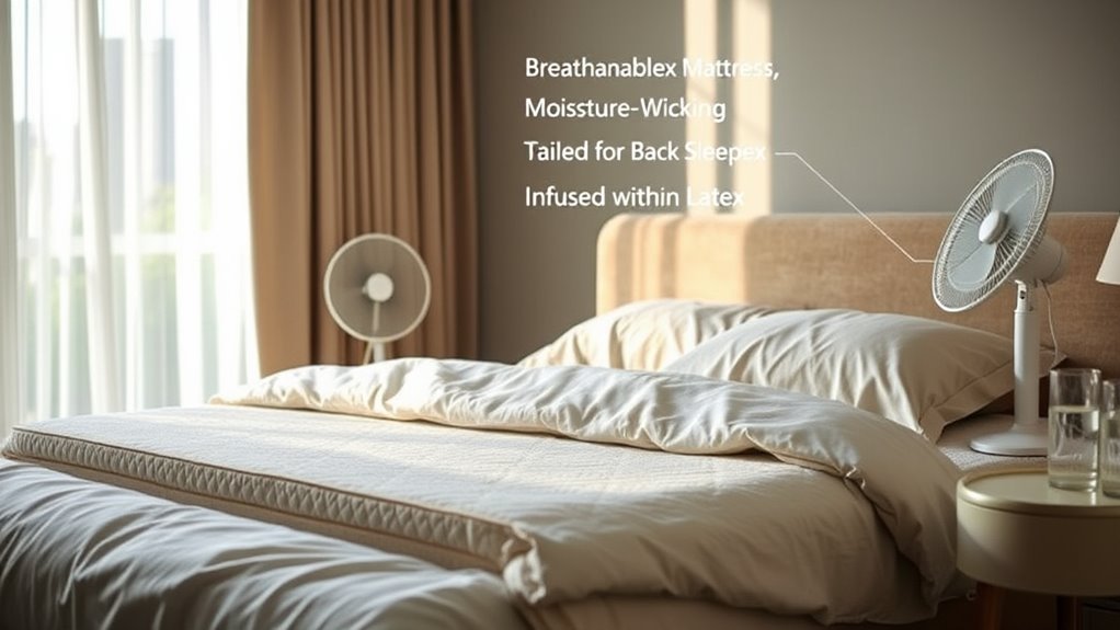 latex mattress for back sleepers