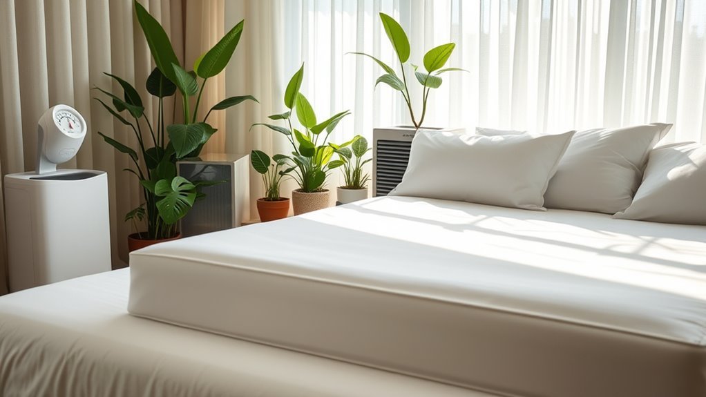 maintain bedroom humidity levels
