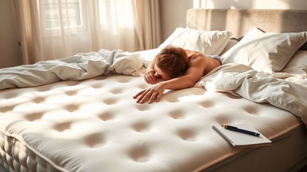 mattress evaluation for comfort