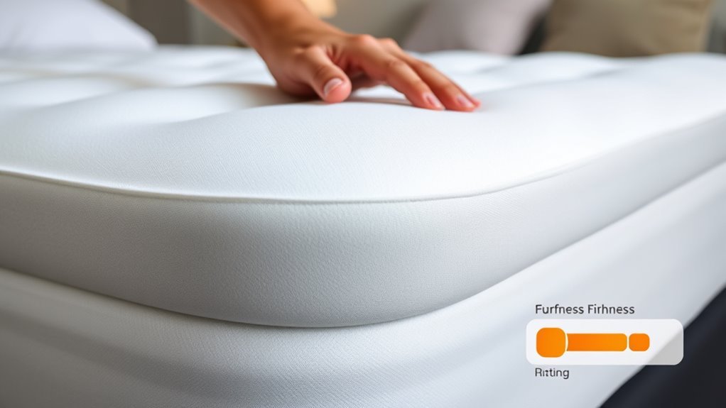 mattress firmness affects shoulder support