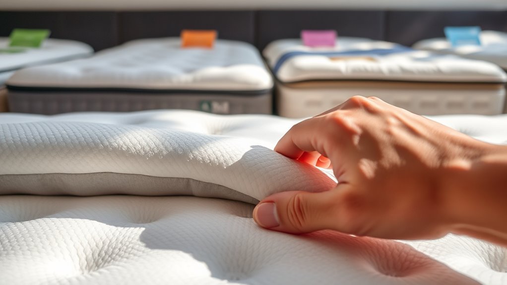 mattress firmness and materials