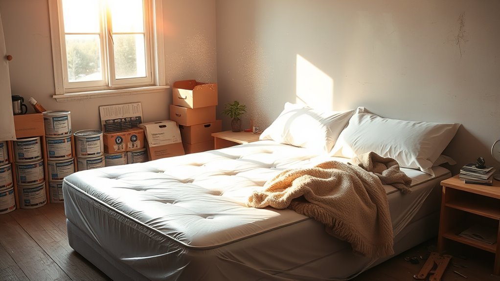 mattress protection during renovation
