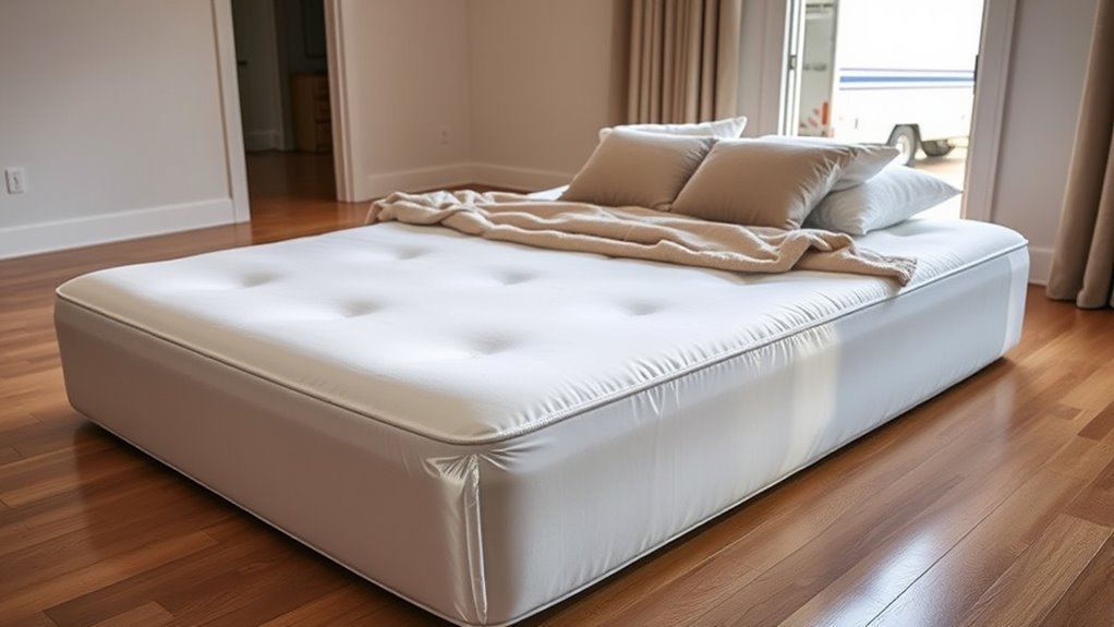 mattress protector ensures safety