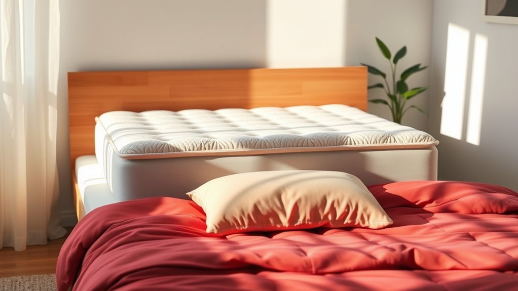 mattress topper enhances sleep comfort