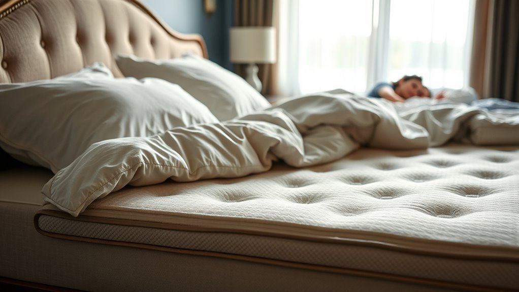 minimize shared mattress movement