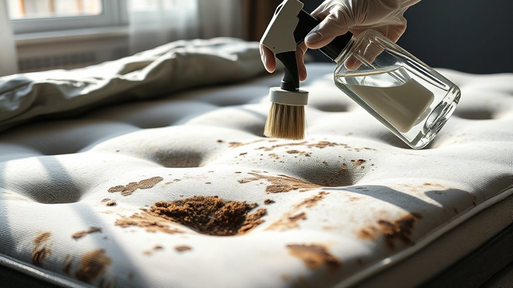 mold identification on mattress