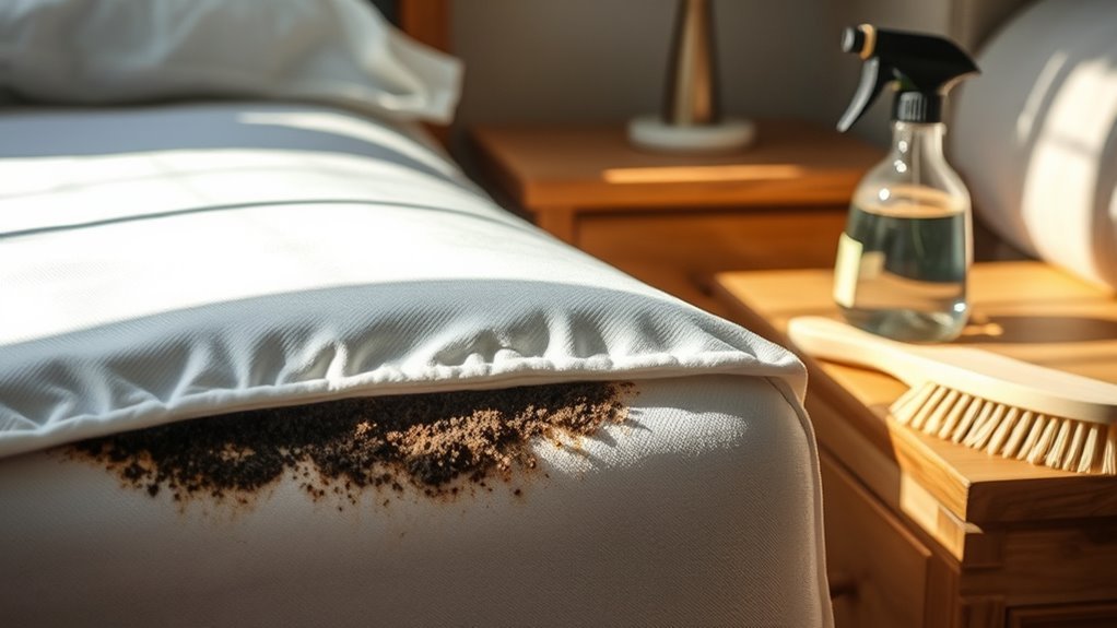 mold identification on mattress