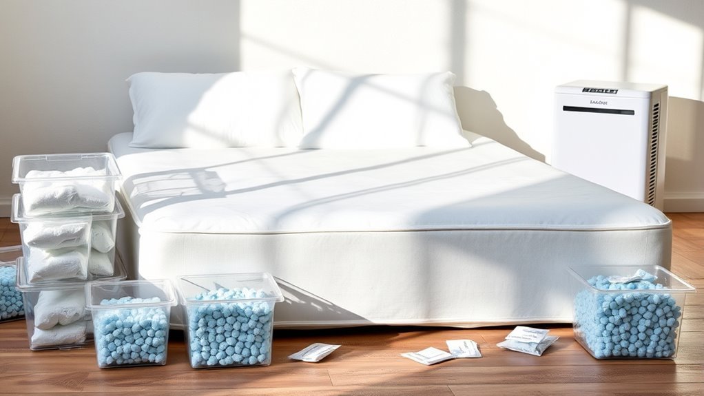 mold prevention for storage
