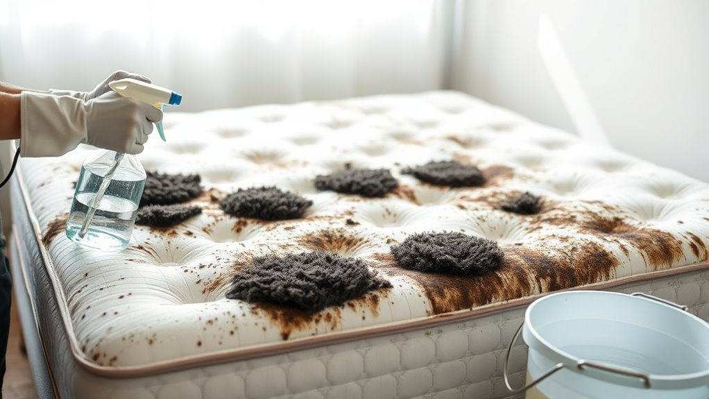 mold removal from mattress
