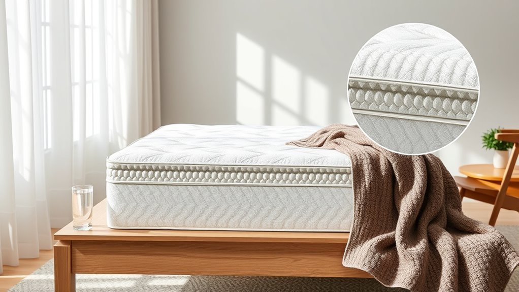 motion isolation hybrid mattress