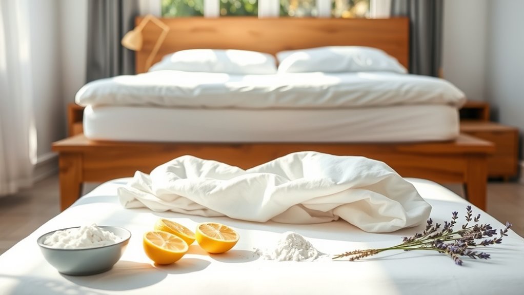 natural mattress odor cleaning