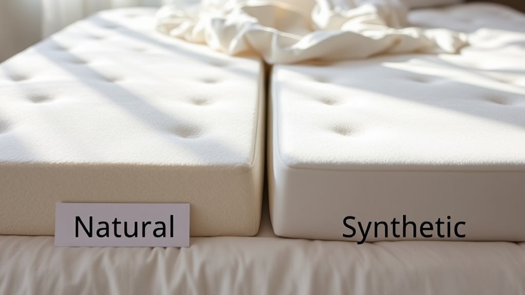 natural vs synthetic latex