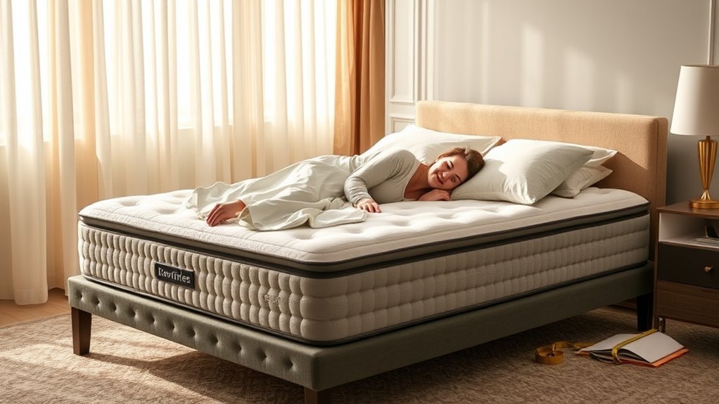 plus size sleeper mattress needs