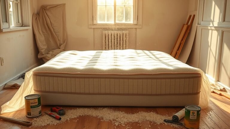 protect wool mattress renovation