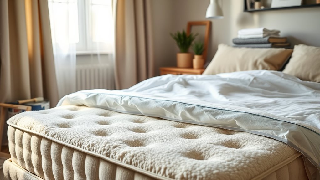 protect wool mattress spills