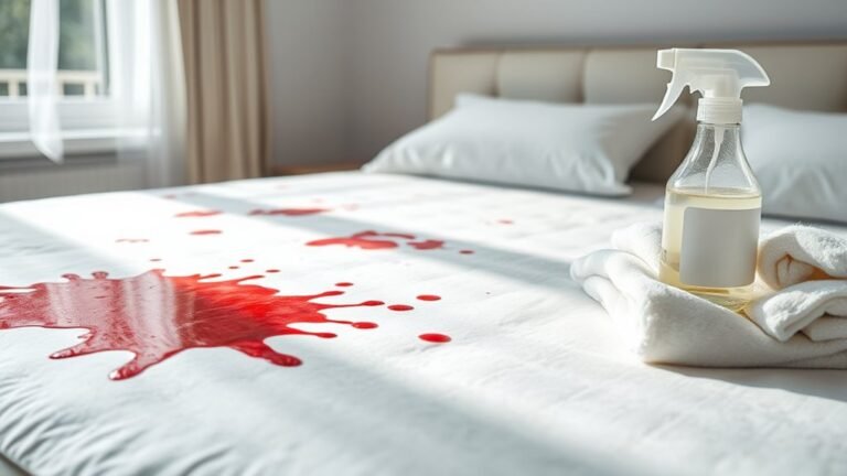 removing blood stains effectively
