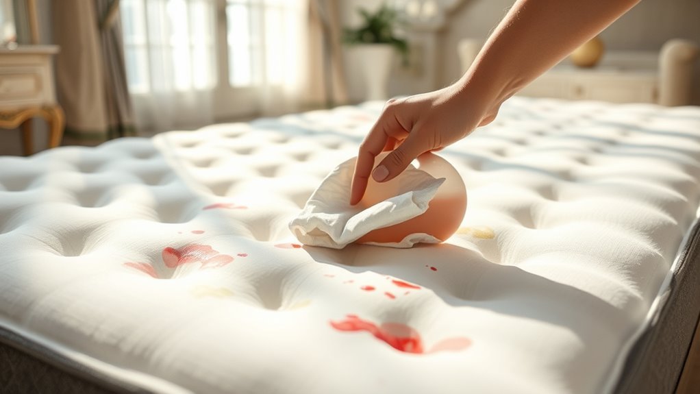 removing food stains effectively