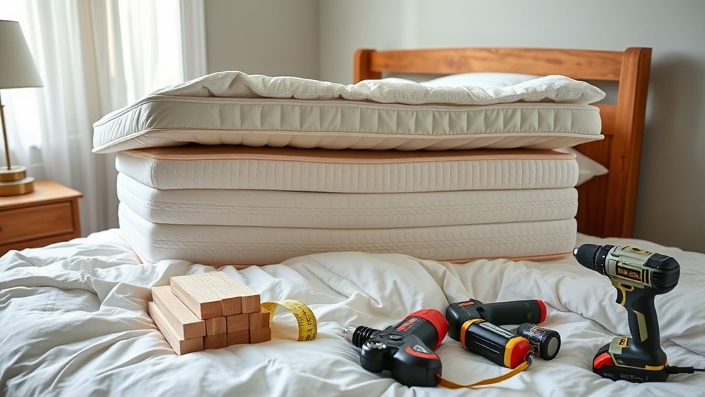 repairing sagging mattress support